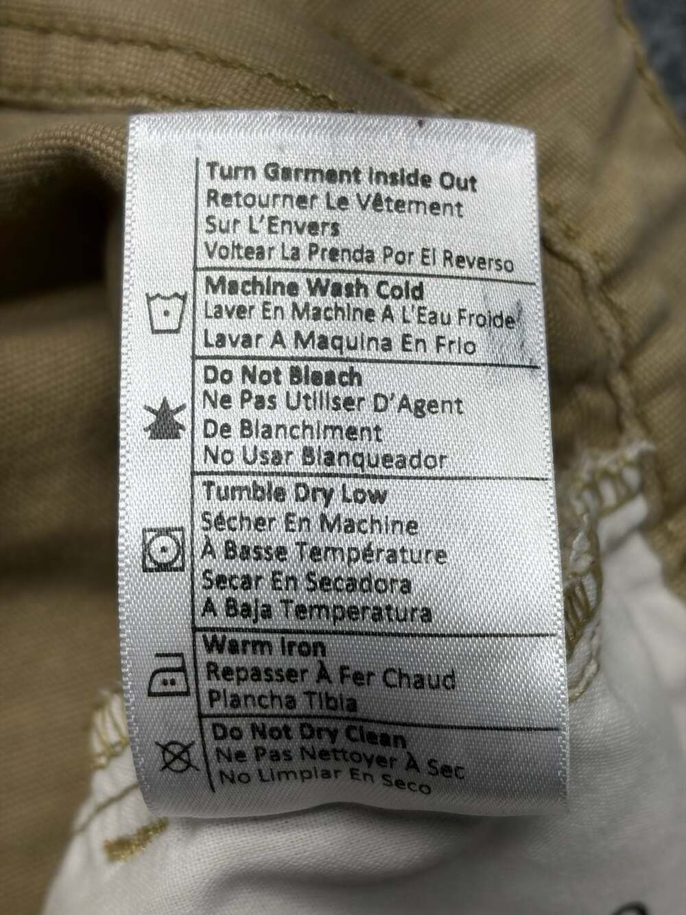 Carhartt Pants Men's 48x30 tan Relaxed Fit Canvas Rugged Utility Work Wear EUC - Picture 9 of 12